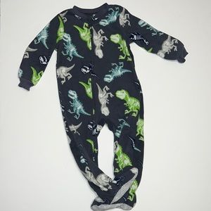 Toddlers 2T Fleece Footie Pajamas